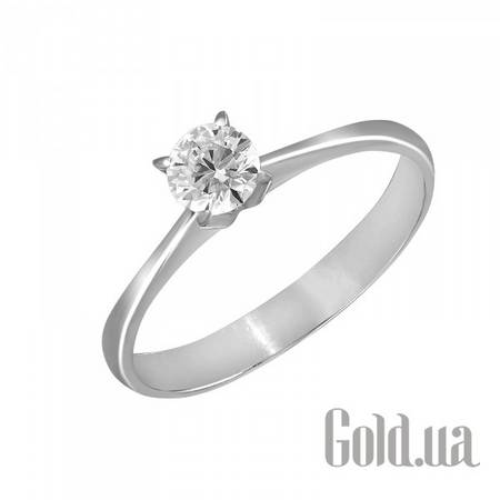 Кольцо Золотое кольцо с бриллиантом, 17