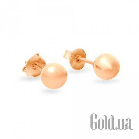 Серьги-гвоздики Золотые серьги