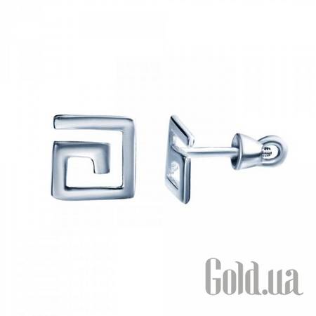 Серьги-гвоздики Серебряные серьги