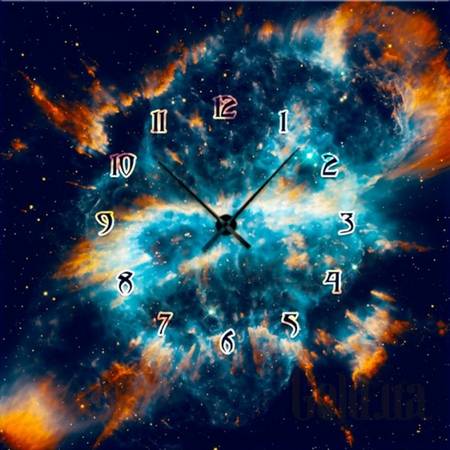 Настенные часы Настенные часы 1C-245-45x45-W