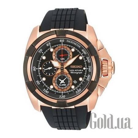 Японские часы Velatura Alarm Chronograph SNAE76P1