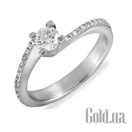 Кольцо Золотое кольцо с бриллиантами, 17