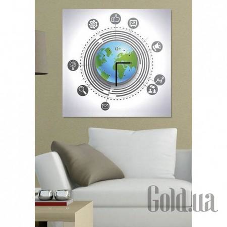 Настенные часы Настенные часы W-S-6060-C01-00008-T