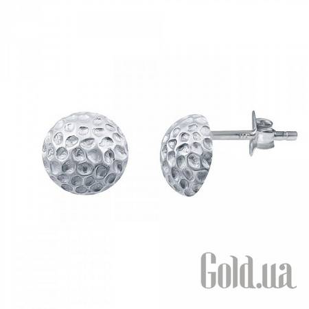 Серьги-гвоздики Серебряные серьги