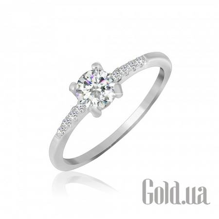 Кольцо Silvex925 Серебряное кольцо с куб. циркониями, 17