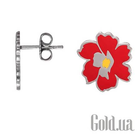 Серьги-гвоздики Серебряные серьги
