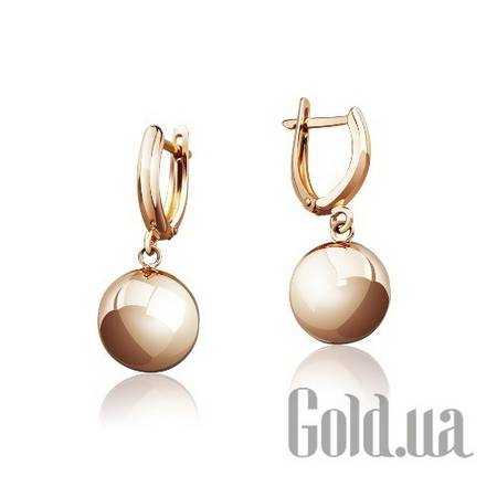 Серьги с подвесками Золотые серьги