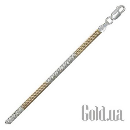 Женские браслеты Silvex925 Женский серебряный браслет в позолоте, 19