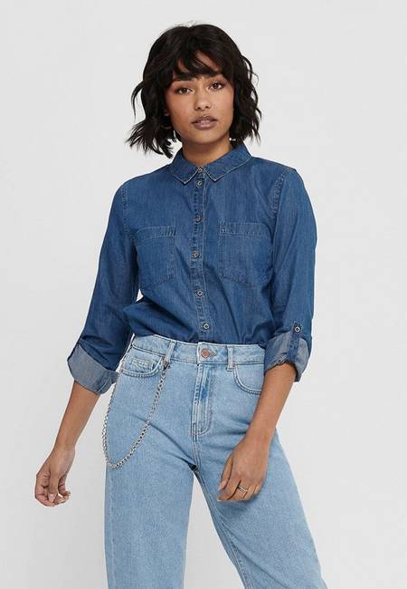 Рубашка джинсовая Рубашка джинсовая Jacqueline de Yong