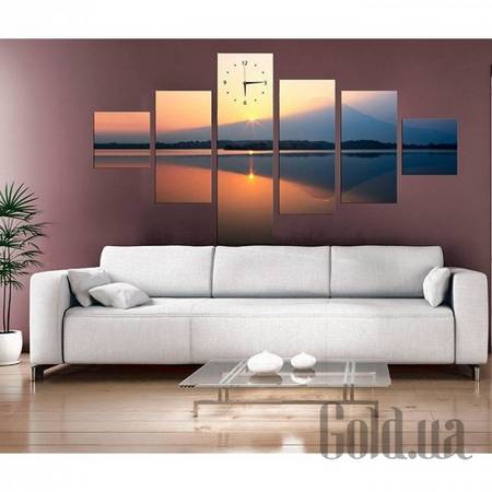 Настенные часы Настенные часы 23C-3-6p-W