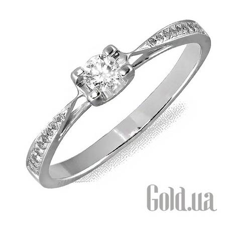 Кольцо Золотое кольцо с бриллиантами, 16.5