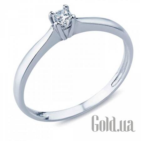 Кольцо Серебряное кольцо с куб.цирконием, 16.5