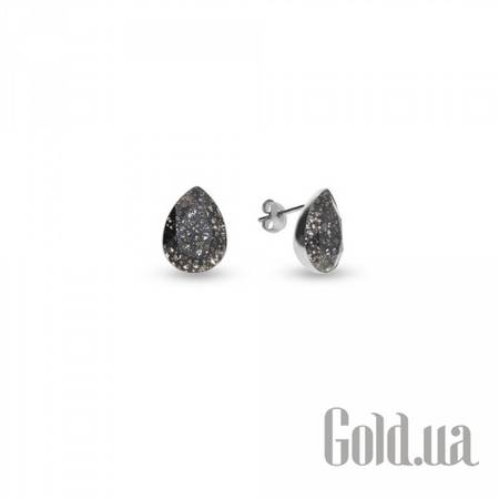 Пусеты (гвоздики) Серьги с кристаллами Swarovski
