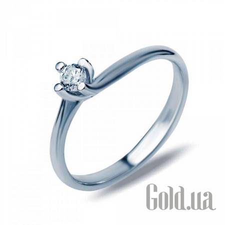 Кольцо Серебряное кольцо с куб. цирконием, 17