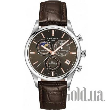 Швейцарские часы Мужские часы DS-8 Chrono Moon Phase C033.450.16.081.00