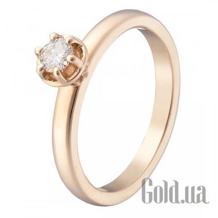 Кольцо Золотое кольцо с бриллиантом, 17