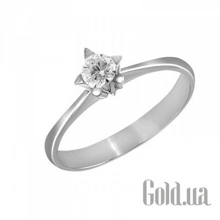 Кольцо Золотое кольцо с бриллиантом, 18