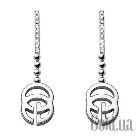 Серьги с подвесками Золотые серьги с бриллиантами