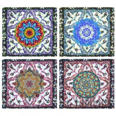 Настенные часы Настенные часы 3C-103-4p-W