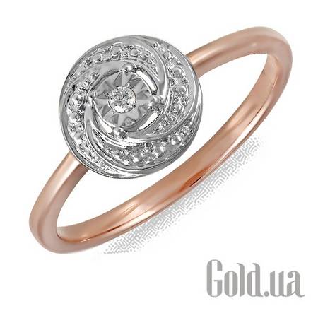 Кольцо Золотое кольцо с бриллиантом, 16.5