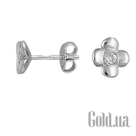 Серьги-гвоздики Серебряные серьги