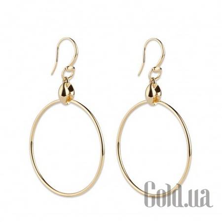Серьги-кольца Золотые серьги