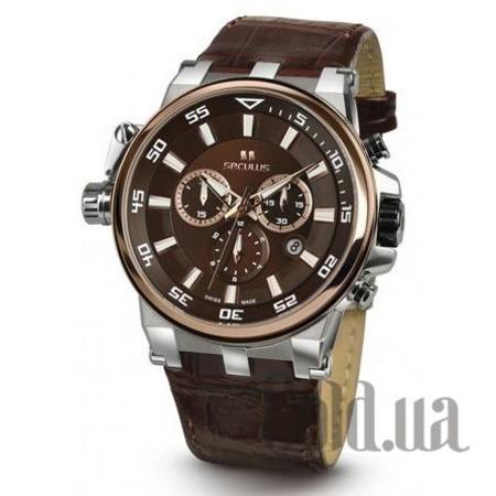 Швейцарские часы brown, ss-r, brown leather 4510.5.503D