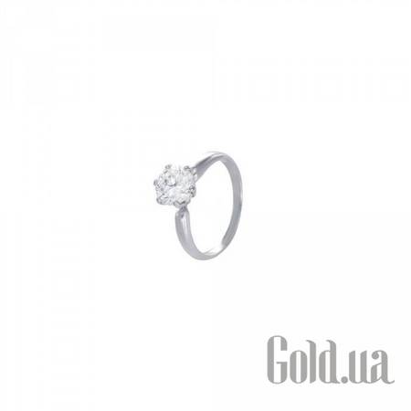 Кольцо Серебряное кольцо с куб. цирконием, 15.5