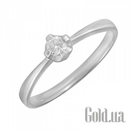 Кольцо Золотое кольцо с куб. цирконием, 17