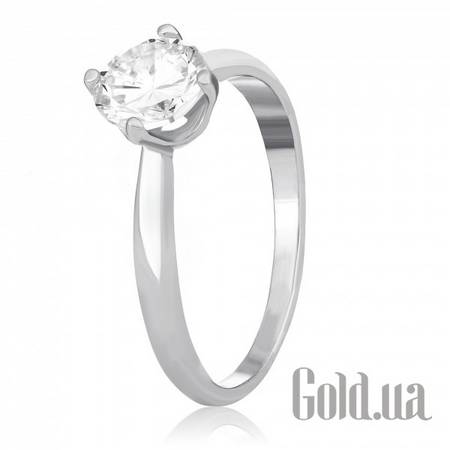 Кольцо Серебряное кольцо с цирконием Swarovski Zirconia, 16