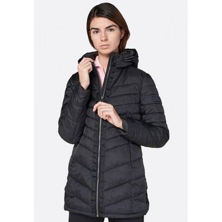 Куртка женская Lotto IZA IV LONG JKT PAD W  BLACK T5506