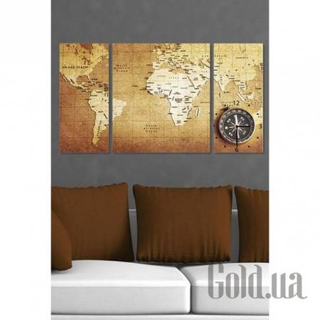 Настенные часы Настенные часы W-3P-2045-4045-C01-00001-T