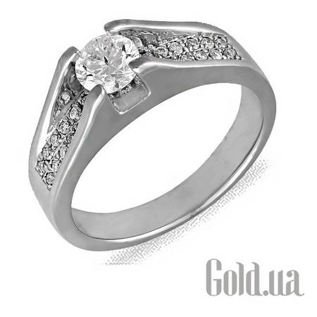 Кольцо Золотое кольцо с центр. бриллиантом 0,39 карат, 16