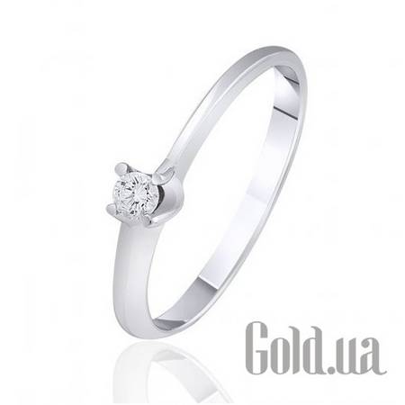 Кольцо Золотое кольцо с бриллиантом, 18