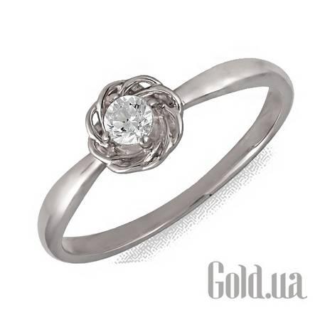 Кольцо Золотое кольцо с куб. цирконием, 16