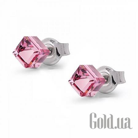 Пусеты (гвоздики) Серьги с кристаллами Swarovski