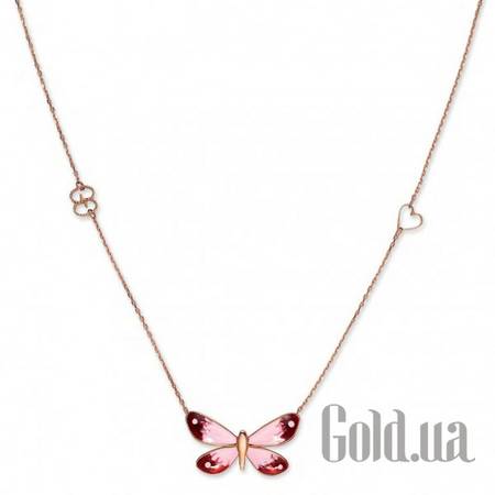 Колье Золотое колье с эмалью