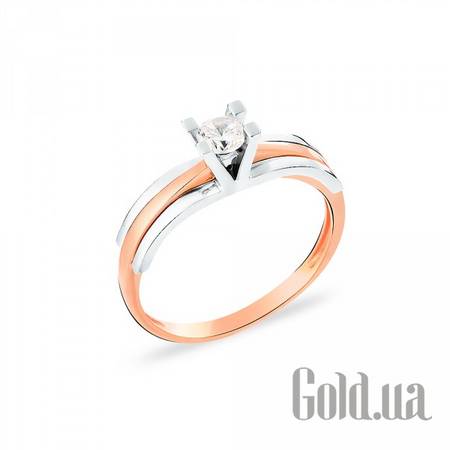 Кольцо Золотое кольцо с куб. цирконием, 19.5