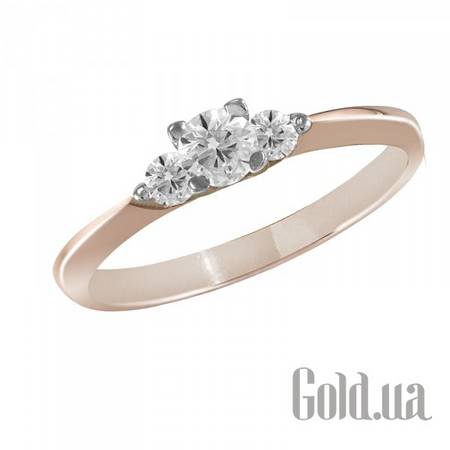 Кольцо Золотое кольцо с бриллиантами , 17