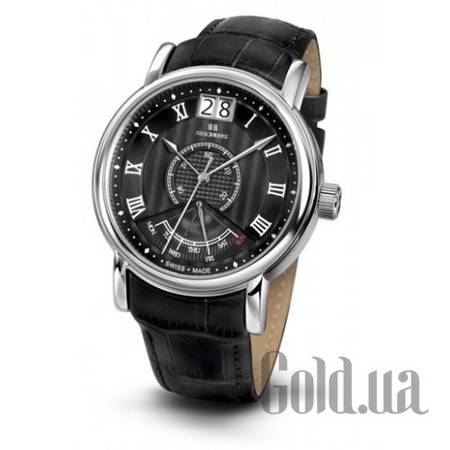 Швейцарские часы black, ss, black leather 4506.3.7003