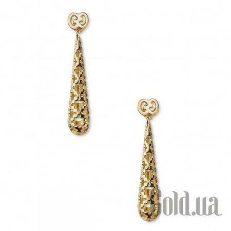 Серьги с подвесками Золотые серьги
