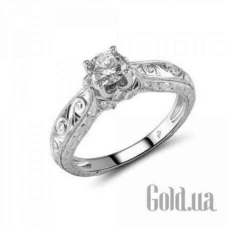 Кольцо Золотое кольцо с бриллиантами, 17