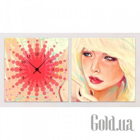 Настенные часы Настенные часы 1C-138-2p-W