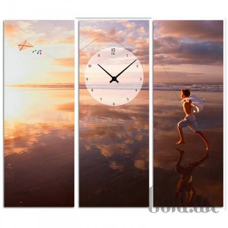 Настенные часы Настенные часы 3C-12-3p-W