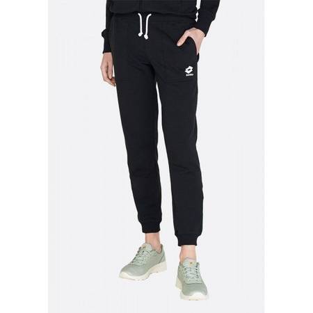Спортивные штаны женские Lotto SMART W PANT FT  ALL BLACK/BRILLIANT WHITE 210603/1CF