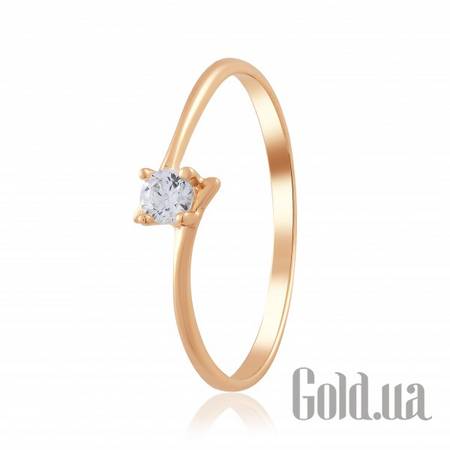 Кольцо Золотое кольцо с камнем Swarovski, 17