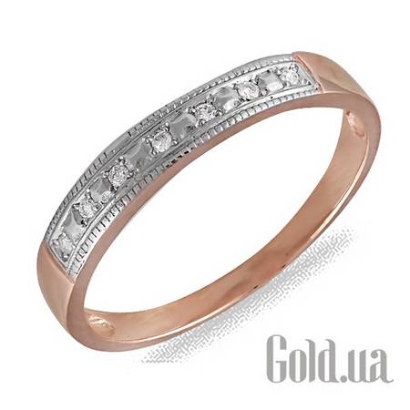 Обручальное кольцо Золотое обручальное кольцо с бриллиантами, 18