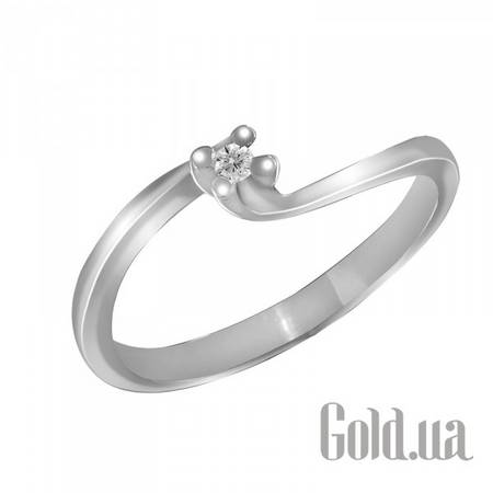 Кольцо Золотое кольцо с бриллиантом, 17